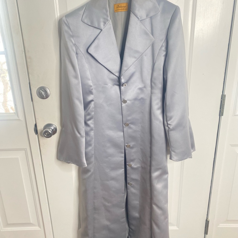 Silver Long Coat